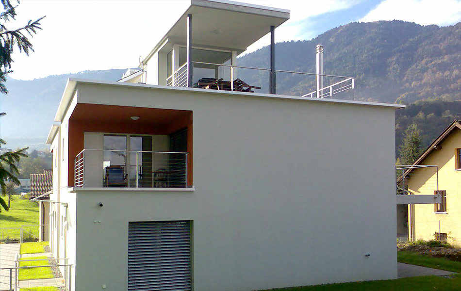 Neubau Doppeleinfamilienhaus